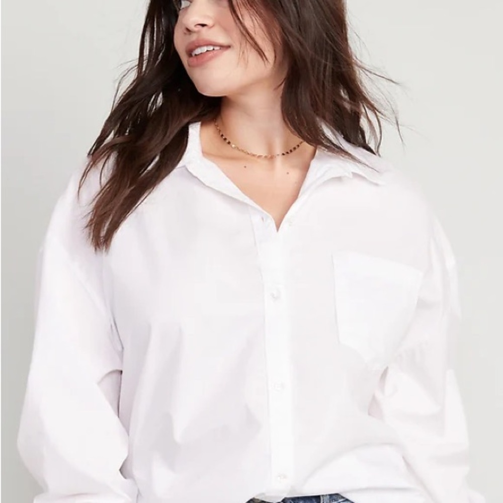 Boyfriend Button-Up Shirt